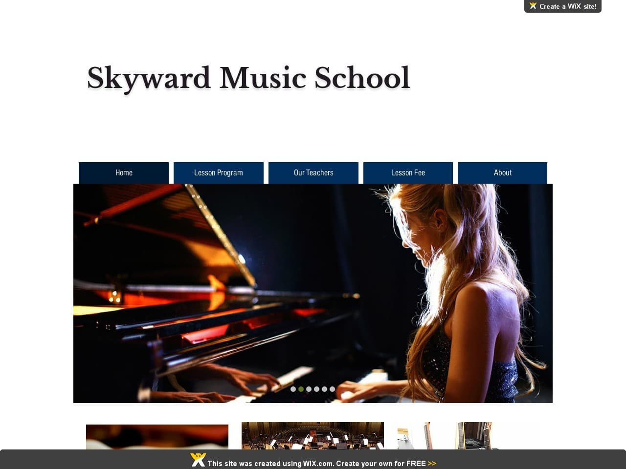 Skyward Music School教室