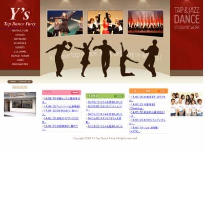 Y`s Tap Dance PartyHP資料