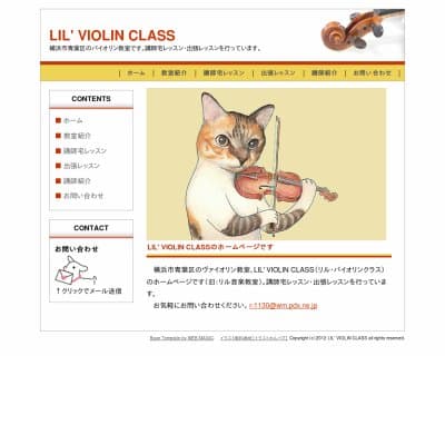 リル音楽教室ヴァイオリン出張レッスンHP資料