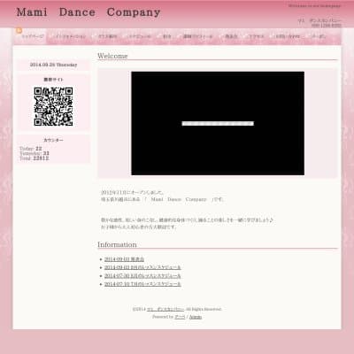Mami Dance CompanyHP資料