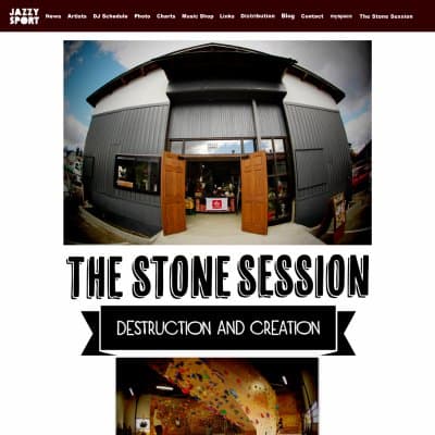 The Stone Session / Jazzy Sport Music Shop MoriokaHP資料